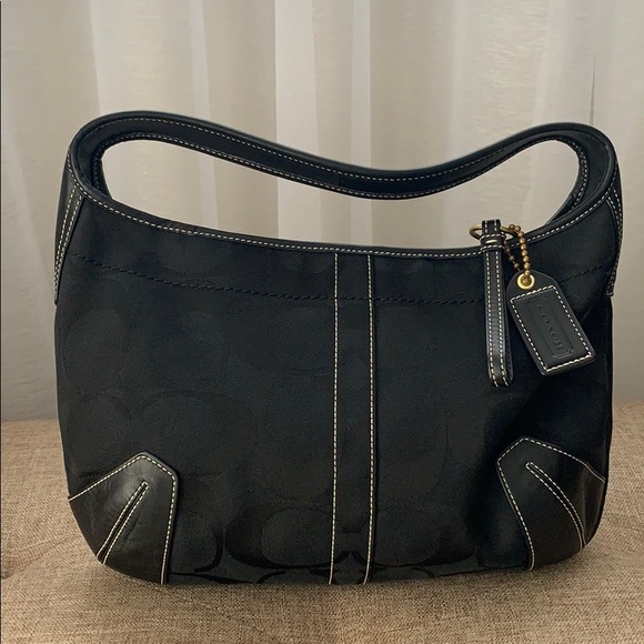 Coach black shoulder bag - Picture 2 of 8